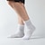 cheap Men&#039;s Socks-Men&#039;s 10 Pairs Socks Crew Socks Black White Color Color Block Daily Wear Vacation Weekend Medium Fall &amp; Winter Warm Ups