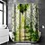 cheap Shower Curtains-Floral Shower Curtain, Fabric Shower Curtain for Bathroom, 3D-Printed Cloth Fabric Bath Decor Set for Toilet with 12 Hooks 72 x 72 Inches