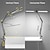 billige Innendørsbelysning-led lesebordslampe 24w sammenleggbar svingarm skrivebordslampe med klemme dimbar egnet for arbeidsbenk hjemme synspleie kontor studie shustar