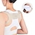 abordables Aparatos ortopédicos-Corrector de postura de 1 pieza para mujeres y hombres, soporte ajustable para la parte superior de la espalda para apoyar la postura del jorobado y aliviar el dolor del cuello, el hombro y la parte