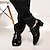 Недорогие Обувь для латиноамериканских танцев-Sun lisa мужская обувь для латины современная обувь танцевальная обувь для помещений выпускной вечер профессиональная вечеринка / вечер профессиональная шнуровка толстый каблук закрытый носок шнуровка
