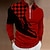 voordelige 3D-ritspolo-Voor heren POLO Shirt Golfshirt Grafische prints Strijkijzer Zwart Geel Rood Marine Blauw blauw 3D-afdrukken Buiten Straat Lange mouw Vetoketju Afdrukken Kleding Sport Modieus Streetwear Ontwerper