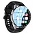 baratos Smartwatch-iMosi V18 Relógio inteligente 1.43 polegada Relógio inteligente Bluetooth 4G Podômetro Aviso de Chamada Monitor de frequência cardíaca Compatível com Smartphone Masculino satélite Suspensão Longa