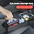 abordables Rangements pour voiture-outils de stockage de voiture noir auto siège de voiture gap catcher remplisseur boîte de rangement poche organisateur titulaire suv poche rangement rangement boisson