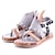 billige Sandaler til kvinder-Dame Sandaler Pink Flade sandaler Plus størrelse udendørs Daglig Farveblok Sommer Flade hæle Åben Tå Afslappet Minimalisme Syntetisk læder Spænde Sort Gul Rød