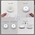 cheap Décor &amp; Night Lights-Cabinet Light COB LED Night Light for Bedroom Remote Control Closet Light Switch Button Stair Kitchen Bathroom