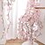 olcso Művirágok-1db művirág függő rattan szimulált angyal őszibarack virág függő rattan, alkalmas beltéri esküvői partikhoz és bulijelenetek dekorációjához