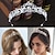 levne Doplňky pro úpravu vlasů-křišťálové korunky královny a čelenky s hřebínkovou čelenkou pro ženy a dívky korunky princezny vlasové doplňky pro svatební narozeniny halloween kostým cosplay