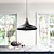 זול אורות אי-תאורת תליון led תקרה תעשייתית מוברש וינטג&#039; אהיל בר תאורת בר, תאורת מסעדה עתיק מוברש מתכת בסגנון כפרי