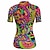 cheap Women&#039;s Jerseys-21Grams Women&#039;s Cycling Jersey Short Sleeve Bike Top with 3 Rear Pockets Mountain Bike MTB Road Bike Cycling Breathable Moisture Wicking Quick Dry Reflective Strips Yellow Pink Red Graphic Floral