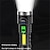 billiga Ficklampor och campingljus-bärbar led taktisk ficklampa med sidocob usb uppladdningsbar lykta inbyggd batterifackla vattentät campinghandlampa