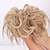tanie Koki-niechlujny kok do włosów potargane updo gumki do włosów przedłużanie z elastyczną gumką nieporządne akcesoria do włosów treski dla kobiet
