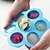 cheap Kitchen &amp; Dining-7 Holes DIY Ice Cream Ice Pops Mold Food Grade Silicone Popsicle Mould Icemaker Baby DIY Food Supplement Tools Fruit Shake Accessories
