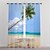 cheap Curtains &amp; Drapes-Blackout Curtain Drape Door Curatin Panels 3D Digital Print Window Treatments Thermal Insulated Room Darkening Grommet for Living Room Wedding Balcony