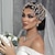 preiswerte Stirnbänder-Stirnbänder Aleación Hochzeit Kirche Elegant Brautkleidung Mit Kristall Verzierung Kopfschmuck Kopfbedeckung