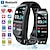 cheap Smart Wristbands-C1plus Smart Watch 0.96 inch Smartwatch Fitness Running Watch Bluetooth Temperature Monitoring Pedometer Call Reminder Compatible with Android iOS Women Men Waterproof Long Standby Media Control IP 67