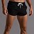 cheap Men&#039;s Running Shorts-Men&#039;s Running Shorts Workout Shorts Drawstring Side Pockets Shorts Athletic Athleisure Cotton Breathable Moisture Wicking Soft Fitness Gym Workout Running Sportswear Activewear Solid Colored Dark