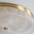 billige Loftslys-led loftslampe dæmpbar 35cm cirkeldesign kobber loftslamper til stue 110-240v
