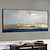 cheap Landscape Paintings-Oil Painting Handmade Hand Painted Wall Art Horizontal Panoramic Abstract Home Decoration Décor Rolled Canvas No Frame Unstretched