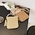 رخيصةأون حقائب كروس-نسائي حقيبة كروس كيس من القش قش مناسب للعطلات شاطئ خفة الوزن لون الصلبة كاكي البيج