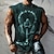 cheap Men&#039;s 3D Tank Tops-Men&#039;s Vest Top Sleeveless T Shirt for Men Graphic Skull Skeleton Crew Neck Clothing Apparel 3D Print Daily Sports Sleeveless Print Fashion Designer Muscle