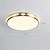 voordelige Plafondlampen-led plafondlamp dimbaar messing 30/40/50cm cirkel design geometrische vormen plafondlampen koper warm wit koud wit 110-240v