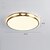 cheap Ceiling Lights-LED Ceilling Light Dimmable Brass 30/40/50cm Circle Design Geometric Shapes Ceiling Lights Copper Warm White Cold White 110-240V