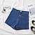 זול מכנסי נשים-בגדי ריקוד נשים שורטים ג&#039;ינסים טלאים אחיד קלסי מודרני רגיל קיץ &amp; אביב שחור לבן כחול כהה כחול בהיר אפור