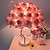 Недорогие Настольные лампы-романтическая роза светодиодная настольная лампа европейский стиль свадьба для девочки спальня прикроватный ночник украшение подарок праздничное освещение