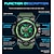 זול שעונים דיגיטלים-שעוני גברים sanda 50 מטר הלם ספורט צבאי שעון קוורץ לשעון יד דיגיטלי לגברים