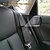 abordables Housses de siège de voiture-Ajusteur de ceinture de sécurité clip de ceinture de sécurité pour adultes confort universel auto épaule sangle de cou positionneur clip de verrouillage protecteur 2 pack/ensemble