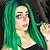 Недорогие Парики к костюмам-парик мятно-зеленый парик короткие прямые боб парики омбре парики для женщин и девочек термостойкие красочные косплей синтетический парик 14 дюймов парик хэллоуина