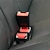 cheap Car Seat Covers-Car Safety Belt Clip Alarm Stoppers for Car Seats Belt Buckles Adjustable Seat Belt Extender Cover Auto Car Seat Belt Plugs Car Seat Belts Silencers Accessories For Most Vehicles