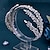 זול רצועות שיער-רצועות סגסוגת חתונה כנסייה Klassinen ירח דבש עם פרטים מקריסטל כיסוי ראש כיסוי ראש