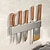 ieftine Depozitare de Bucătărie-suport pentru cuțite din oțel inoxidabil fără pumni suport pentru bețișoare pentru cuțit de bucătărie suport de depozitare multifuncțional montat pe perete