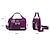 お買い得  ハンドバッグ＆トートバッグ-女性用 仕事用バッグ ポリエステル オックスフォード 日常 オフィス＆キャリア 迷彩ブルー 迷彩ブラック 太郎紫 迷彩パープル