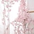 olcso Művirágok-1db művirág függő rattan szimulált angyal őszibarack virág függő rattan, alkalmas beltéri esküvői partikhoz és bulijelenetek dekorációjához