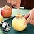 זול כלי בישול וגאדג&#039;טים למטבח-רב-פונקציונלי תפוח חד מנירוסטה לחתך ליבת ליבות פרי מסיר ליבת פיטר מפריד לאביזרים לכלי מטבח
