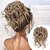 cheap Christmas Wig-Messy Hair Bun Hairpiece Curly Tousled Updo Scrunchies Hair Pieces Ponytail Hair Extension Chignon Hairpieces for Women Girls