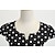 cheap Historical &amp; Vintage Costumes-Audrey Hepburn Polka Dots Retro Vintage 1950s Vacation Dress Flapper Dress Swing Dress Women&#039;s Costume Vintage Cosplay Casual Daily Dress Masquerade