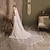 رخيصةأون طرحات الزفاف-طبقة واحدة لؤلؤ / كلاسيكي &amp; خالد / أنيق &amp; فاخم الحجاب الزفاف حجاب الكاتدرائية مع لؤلؤ اصطناعي / زينة 118،11 في (300cm) دانتيل / تول