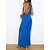 cheap Women&#039;s Jumpsuits-Women&#039;s Jumpsuit Backless Solid Color Halter Streetwear Street Holiday Regular Fit Sleeveless Red Blue S M L Spring