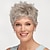 cheap Older Wigs-WhisperLite Wig Fresh Pixie Wig with Breathable Cap and Razored Layers/Multi-Tonal Shades of Blonde Silver Brown and Red