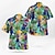 Χαμηλού Κόστους ανδρικά πέτο πουκάμισα Χαβάης-Ανδρικά Πουκάμισο Χαβανέζικο πουκάμισο Γραφικό πουκάμισο Πουκάμισο Aloha Φλοράλ Ανανάς Βάτραχος Απορρίπτω Λαδί Κόκκινο πράσινο Ανθισμένο Ροζ Ρουμπίνι Θαλασσί 3D εκτύπωση ΕΞΩΤΕΡΙΚΟΥ ΧΩΡΟΥ Δρόμος