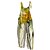cheap Women&#039;s Jumpsuits-Women&#039;s Overall Print Floral Crew Neck Streetwear Daily Vacation Loose Fit Sleeveless White Yellow Pink S M L Summer