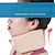 abordables Aparatos ortopédicos-1 pieza de soporte para el cuello, soporte suave para el cuello, collarín cervical, protector de cuello, cuello de esponja ajustable, relajante para el hombro, cuello, alivia el dolor, la presión de