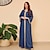 cheap Arabian Muslim-Women&#039;s Dress Abaya Religious Saudi Arabic Arabian Muslim Ramadan Adults Dress