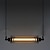 Χαμηλού Κόστους Νησιωτικά φώτα-Κρεμαστό φως led μακριά 17,5&quot; σωλήνας κλουβί μαύρο ή ορειχάλκινο κλουβί edison κρεμαστό μπαρ - μαύρο σύρμα φωτιστικό οροφής βιομηχανικός φωτισμός