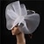 billige Fascinators-fascinators polyester Bryllup tefest Kentucky Derby Hesterace Ladies Day Enkel Årgang Elegant Med Fjer Medaljon Hovedbeklædning