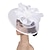お買い得  ファシネーター-魅力的な人 フェイクリネン 結婚式 ティーパーティー ケンタッキーダービー 競馬 レディースデー ファッション ヴィンテージ 結婚式 と フェザー かぶと 帽子